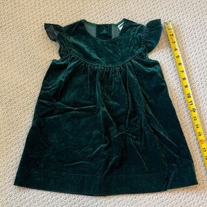 Vintage Montgomery Ward Velvet Kids Dress